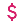 A dollar sign that represents a sale.