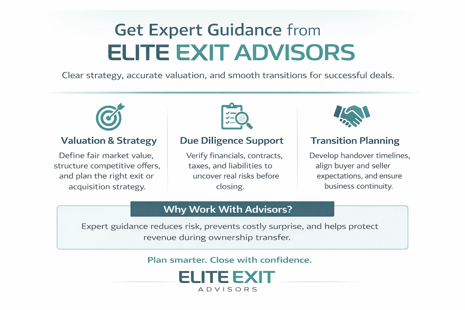 Get Expert Guidance from Elite Exit Advisors