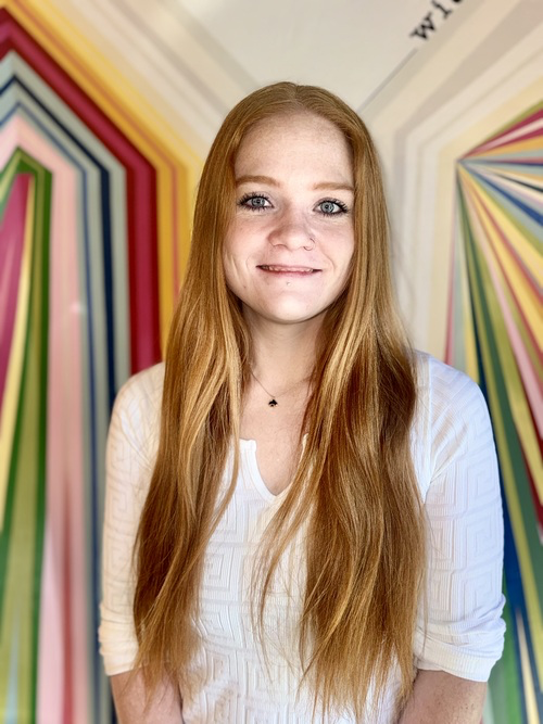 Cambria Macy, nail technician at Spruce Beauty Bar in Casper, Wyoming