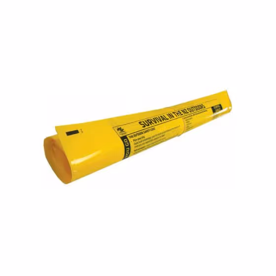 Yellow Plastic waterproof pack liner