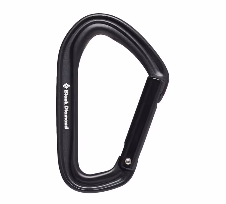 Non-locking carabiner