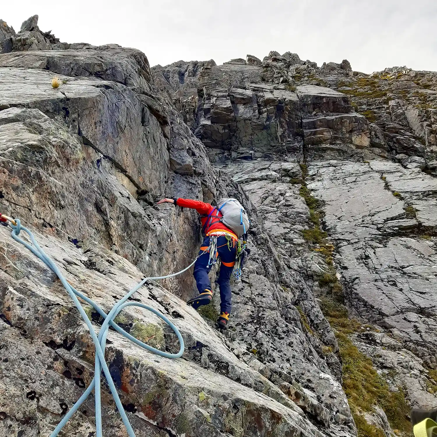 Guideless Route Mount Wakefield guide and guest rock climbing