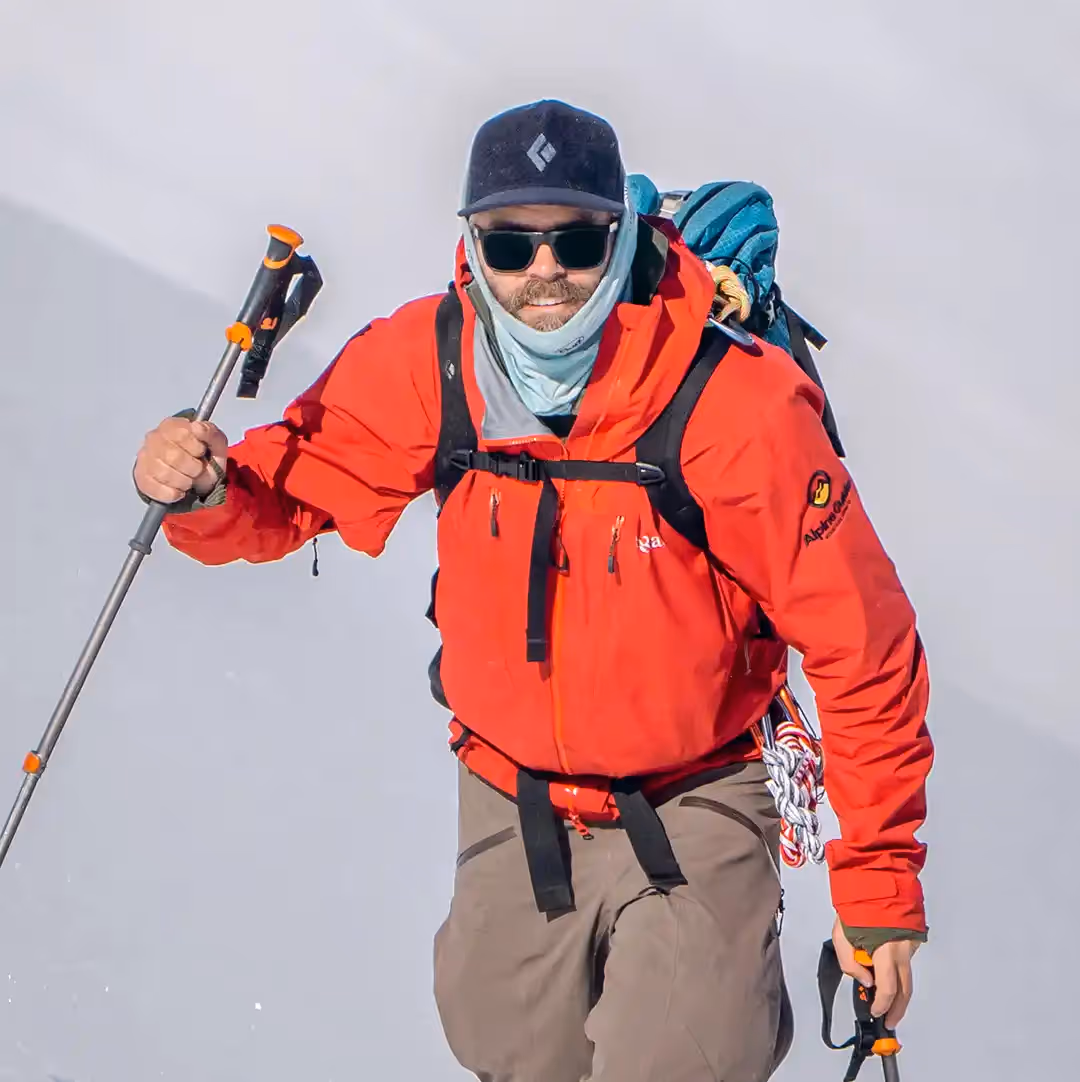 Ski guide John Horan
