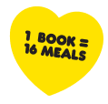 1 book = 16 meals
