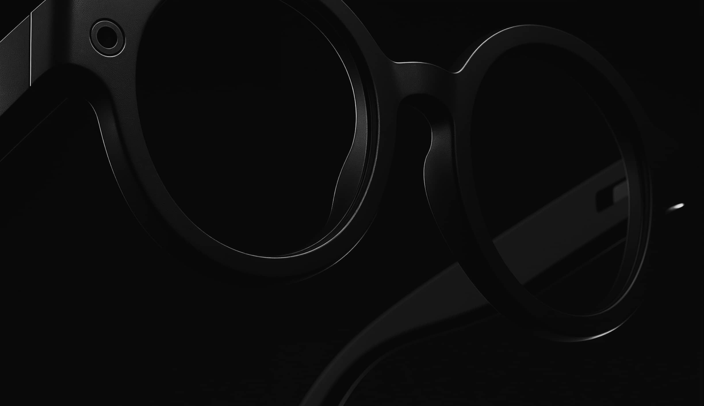 Close Up Black Glasses Gadgetar Webflow Template | BRIX Template
