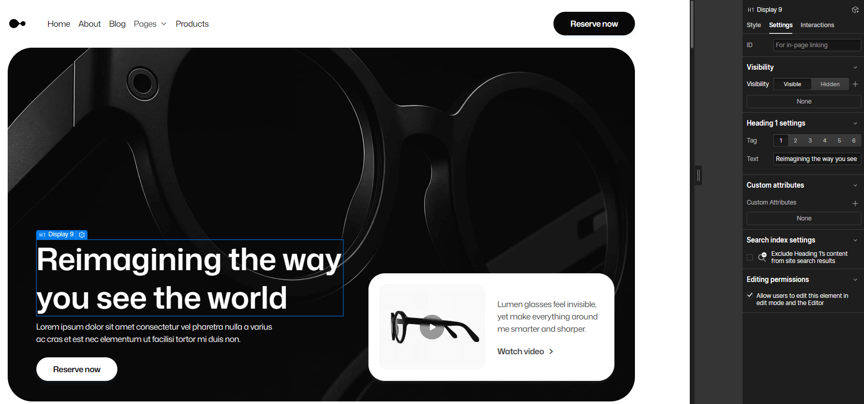 Gadgetar Webflow Template And Ui Kit Static Content | BRIX Template
