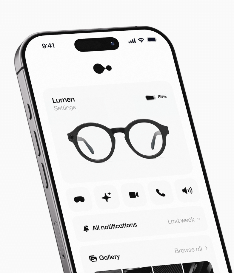 Lumen App Enhances Ai Glasses Workflow 2 3 Gadgetar Webflow Template | BRIX Template