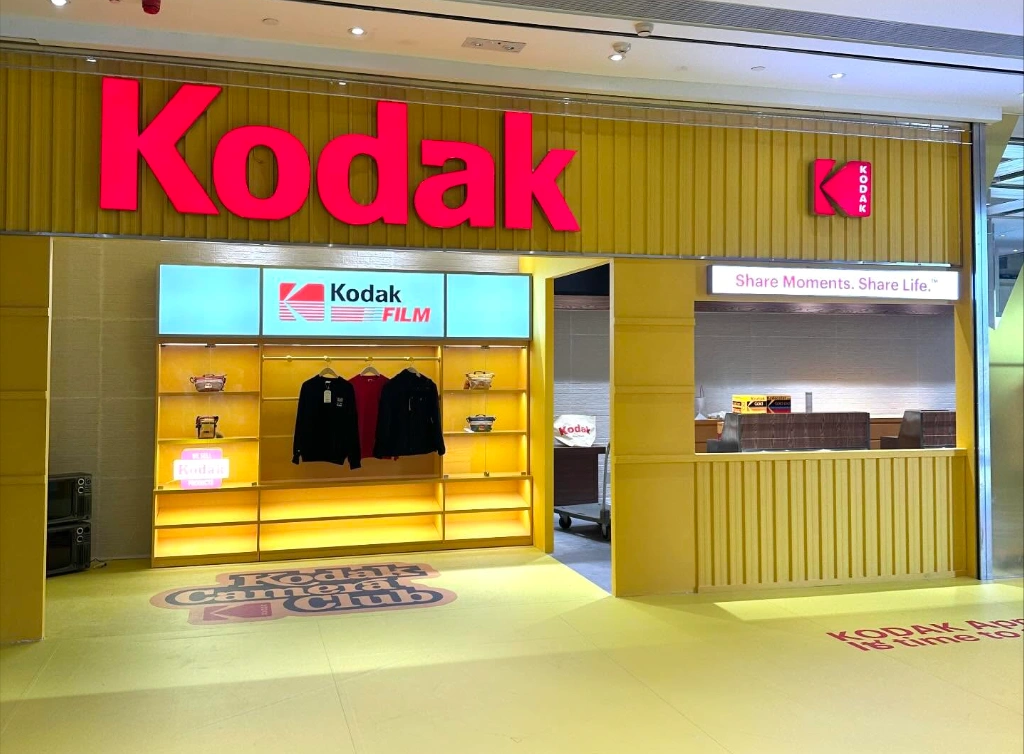 Y2K Alert: Kodak Apparel Opens Retro Pop-Up at Airside