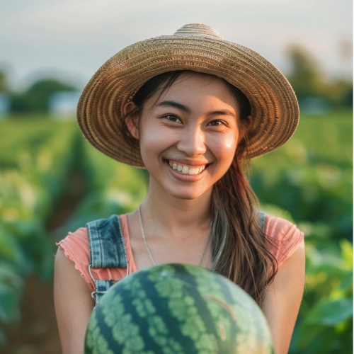 Confident growers ready for harvest, illustrating the result of effective farming strategy