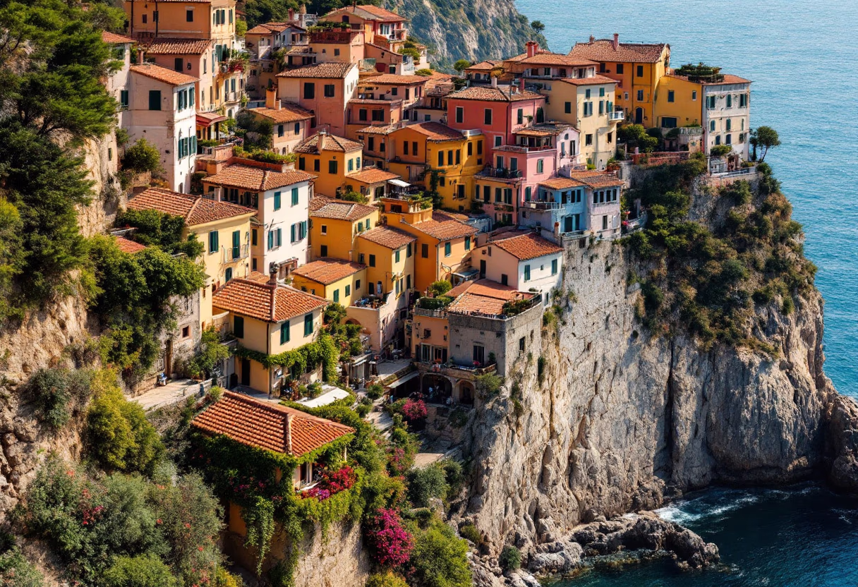 image of the amalfi coast, italy