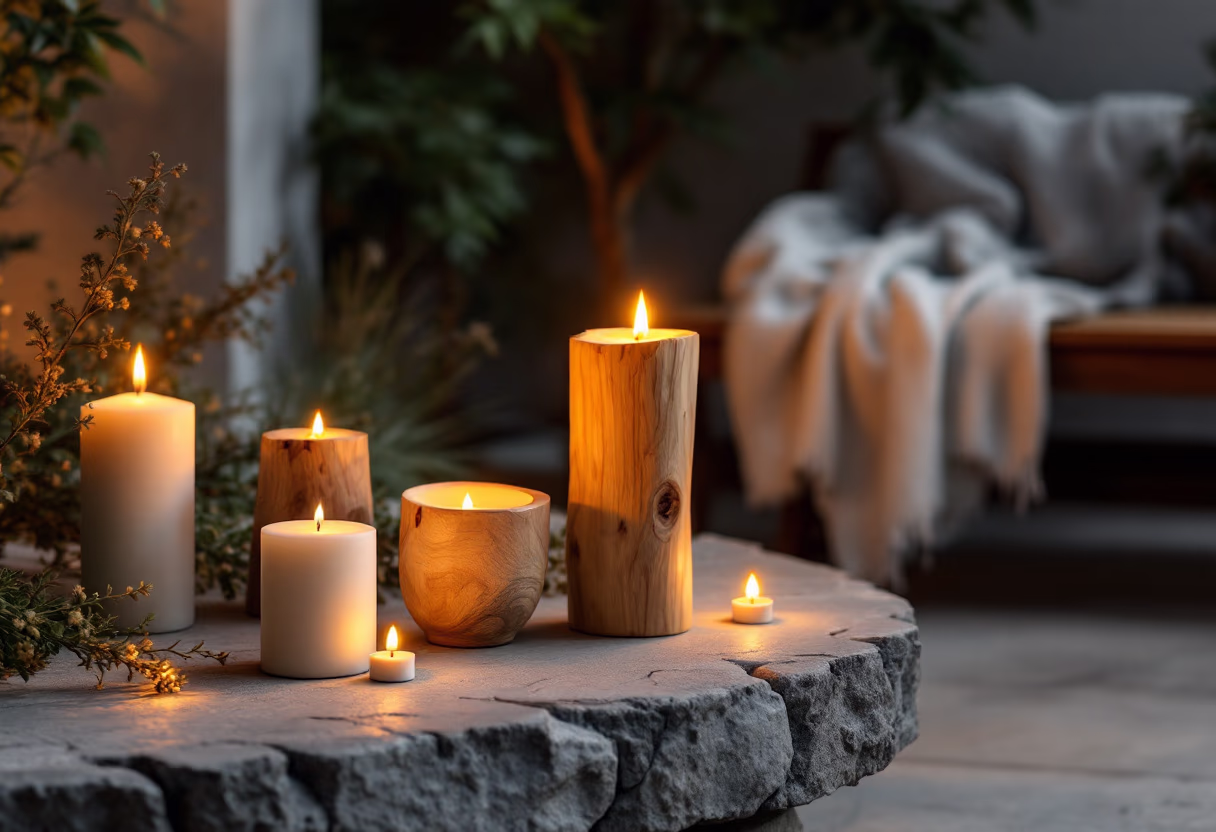 image of candlelit vigil (for a cemeteries & funeral home)