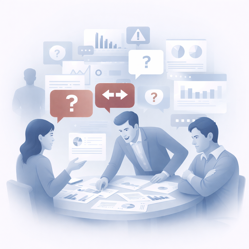 Loss of trust in analytics as teams argue over conflicting dashboard numbers