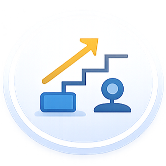 Organizational structure icon representing clear decision ownership and escalation paths in analytics systems.