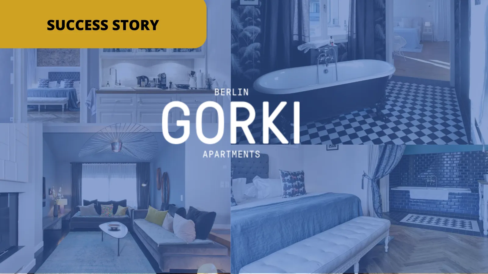 Thumbnail of Gorki Apartment's Success Story post, featuring different parts of the apartments