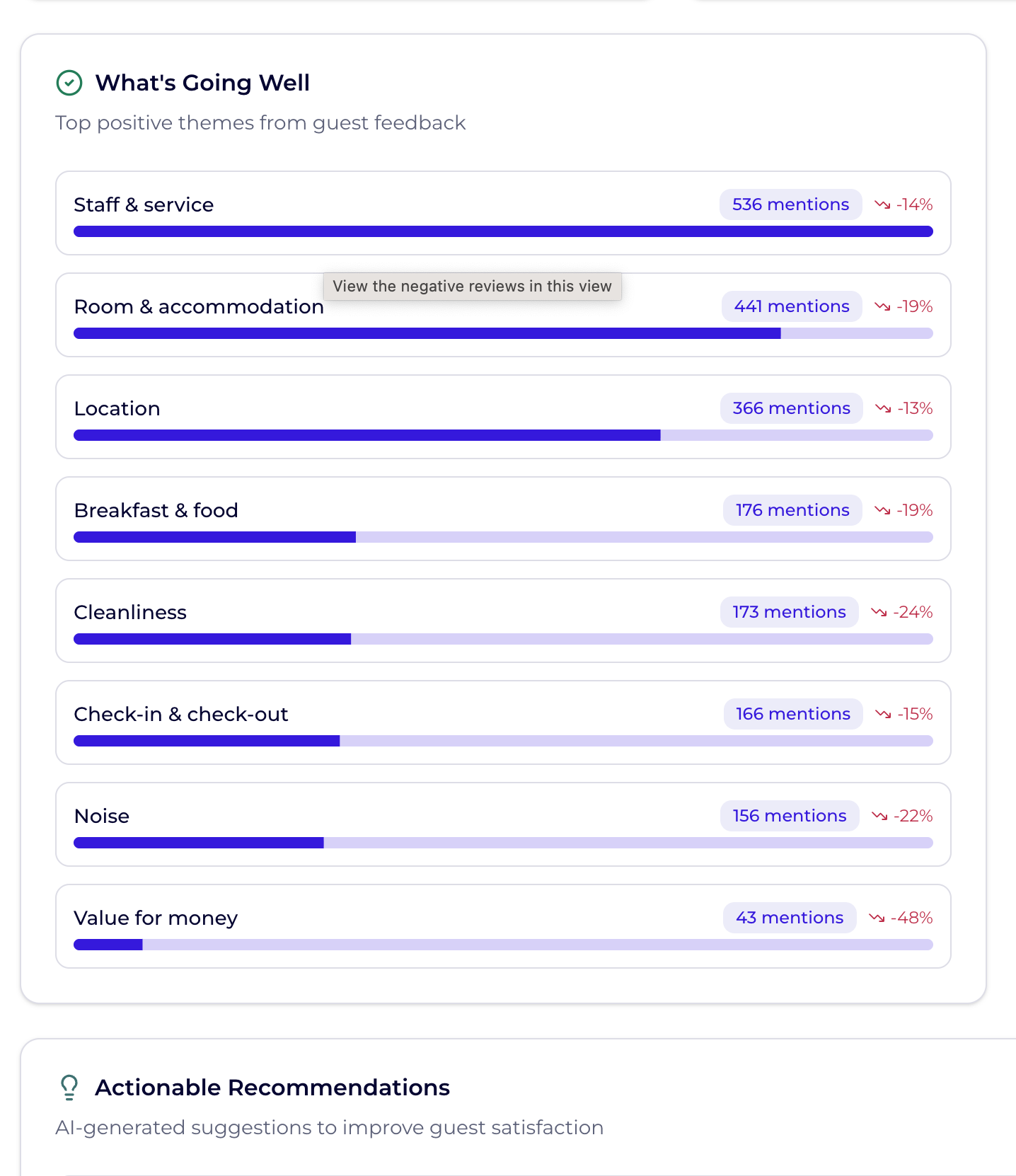 Identify experience drivers and prioritize improvements