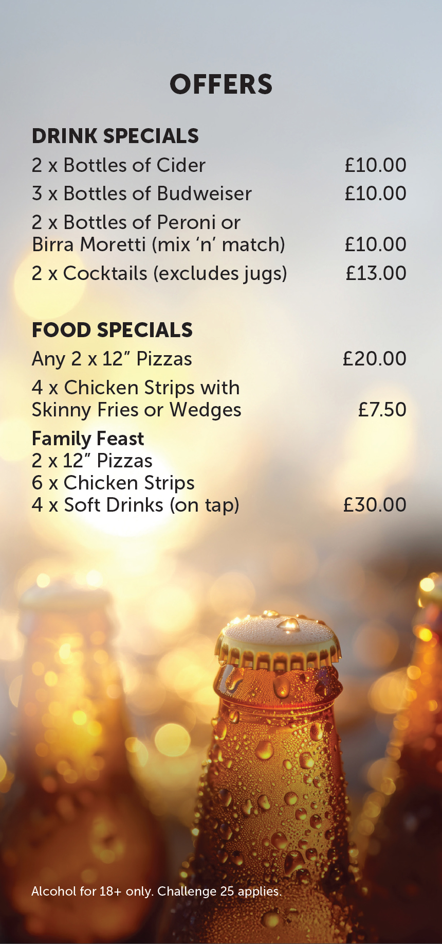 Food & Drink Offers
