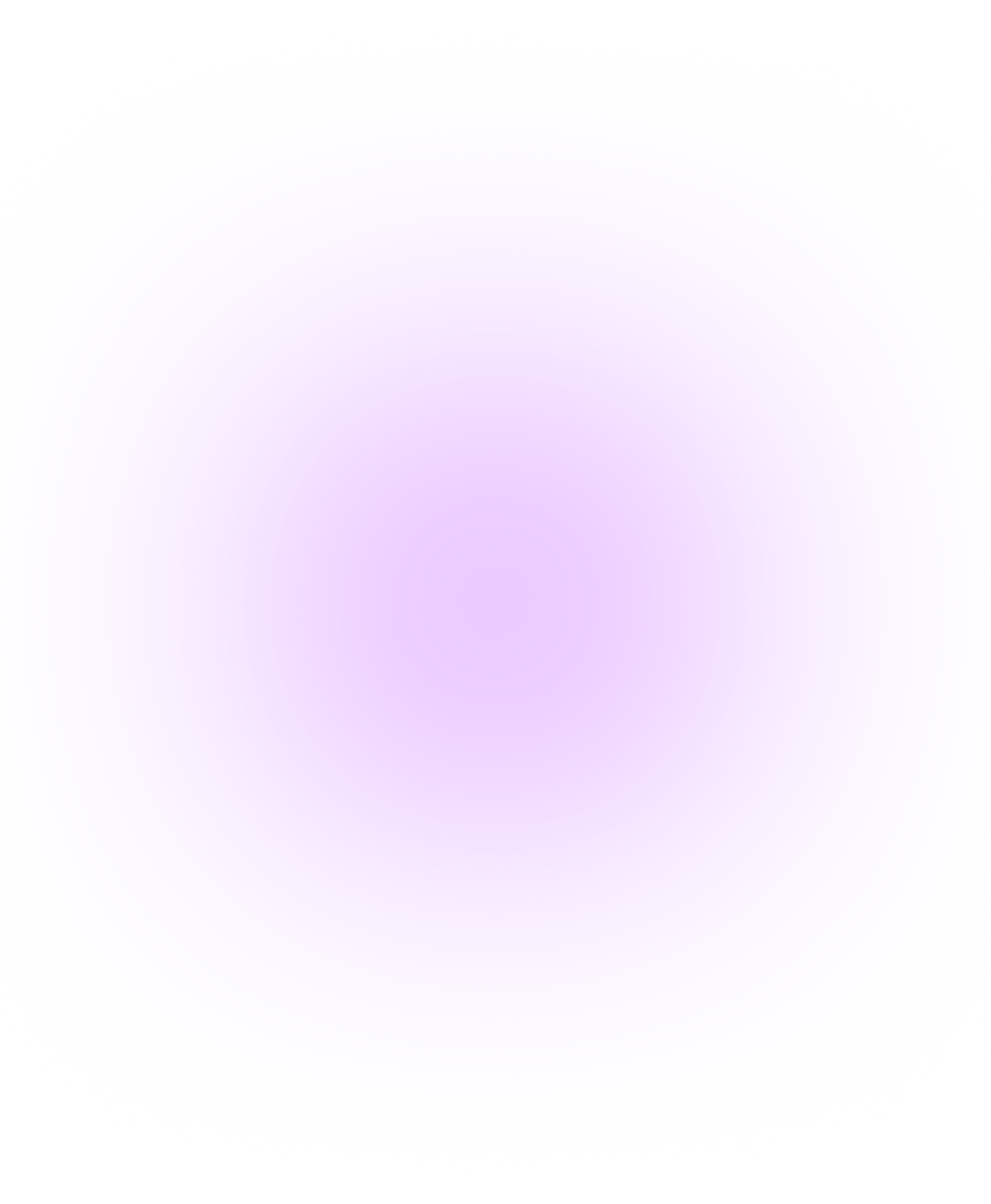 Soft purple glowing rounded square shape with gradient edges on a transparent background.