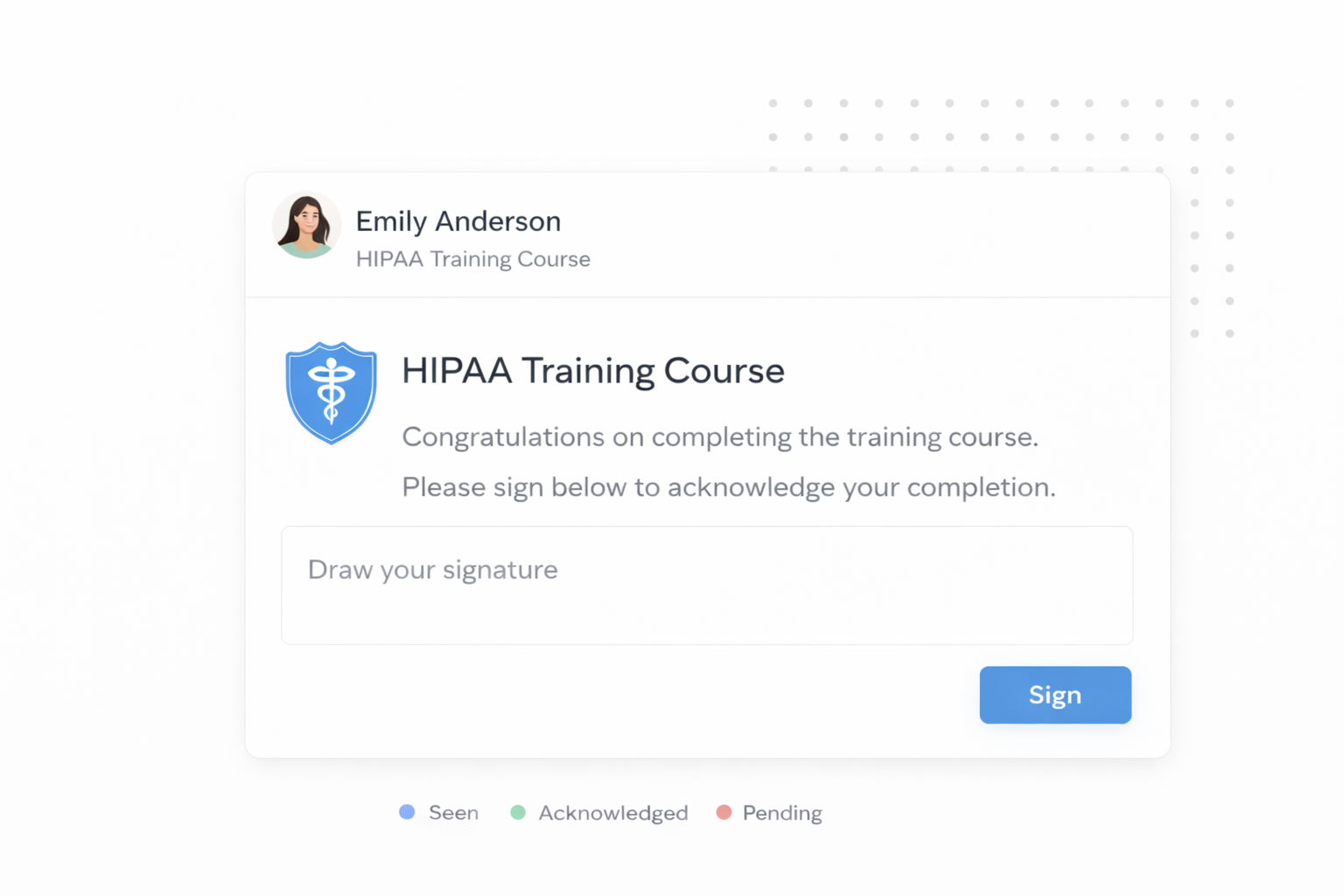 Fit compliance into daily work