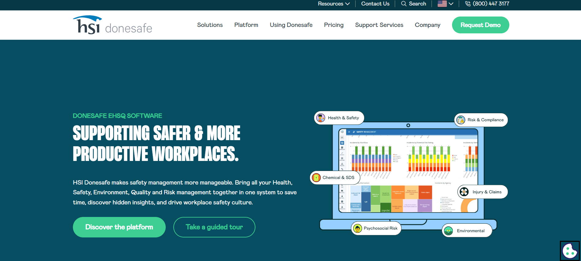 HSI Donesafe Home Page