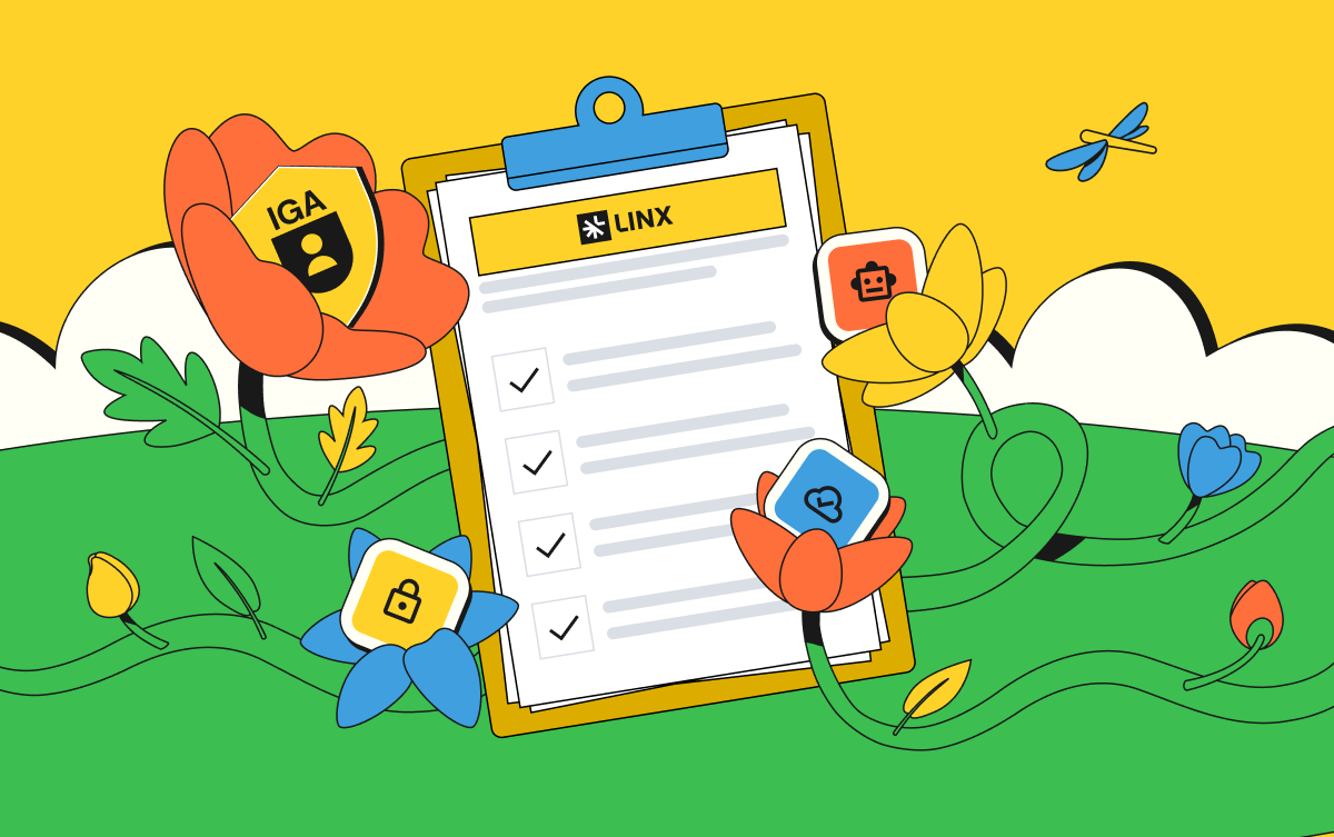Checklist with IGA items