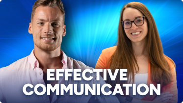 Two men with serious expressions, one in a dark shirt and the other in a red shirt, with the text 'RECRUIT INFLUENCERS' in white over a blue background.