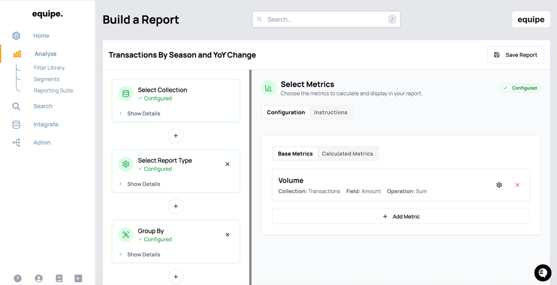 reporting screenshot