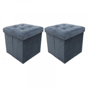  Pouf-coffres Essy chez La Redoute.