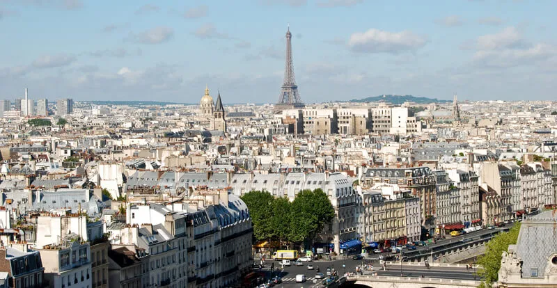 vue sur paris