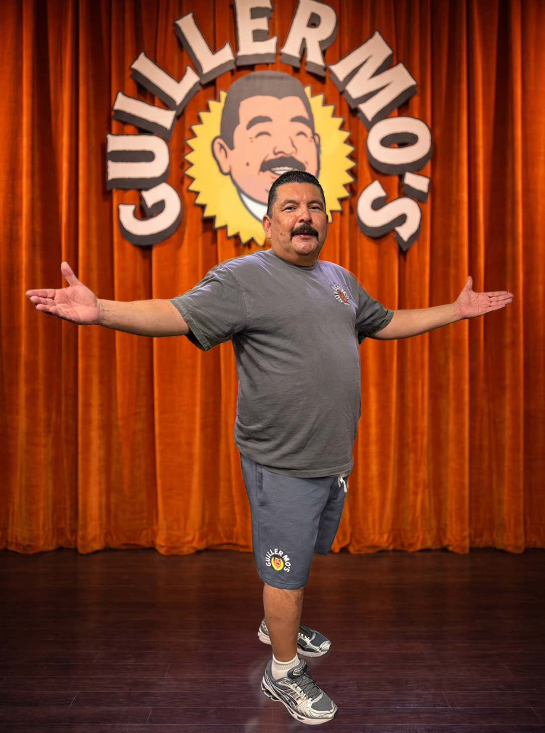 Guillermo's Salsa Shorts, front