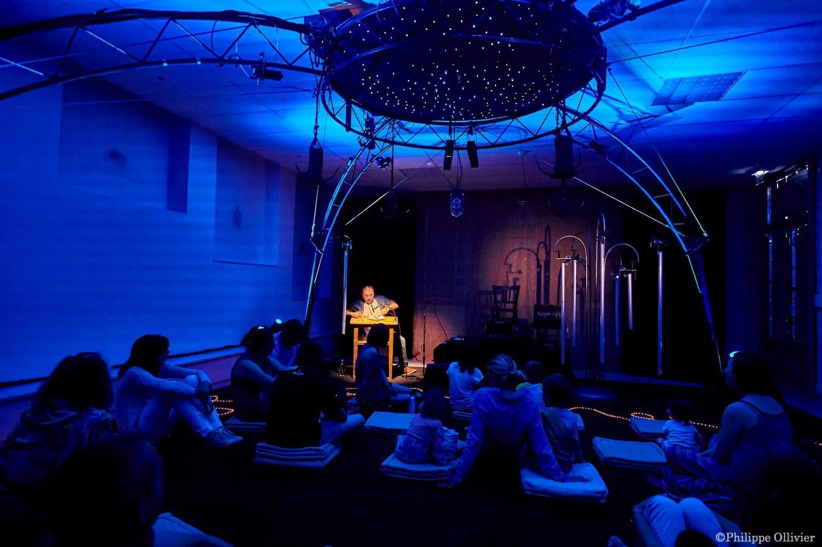 Installation sonore Tubulus de Philippe Ollivier