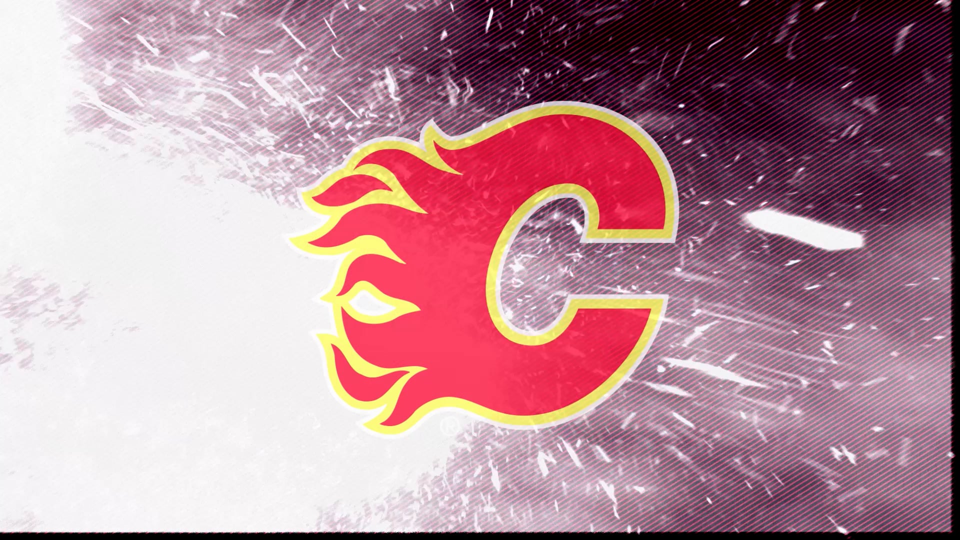 Calgary Flames Keemoji keyboard promotional animation artwork