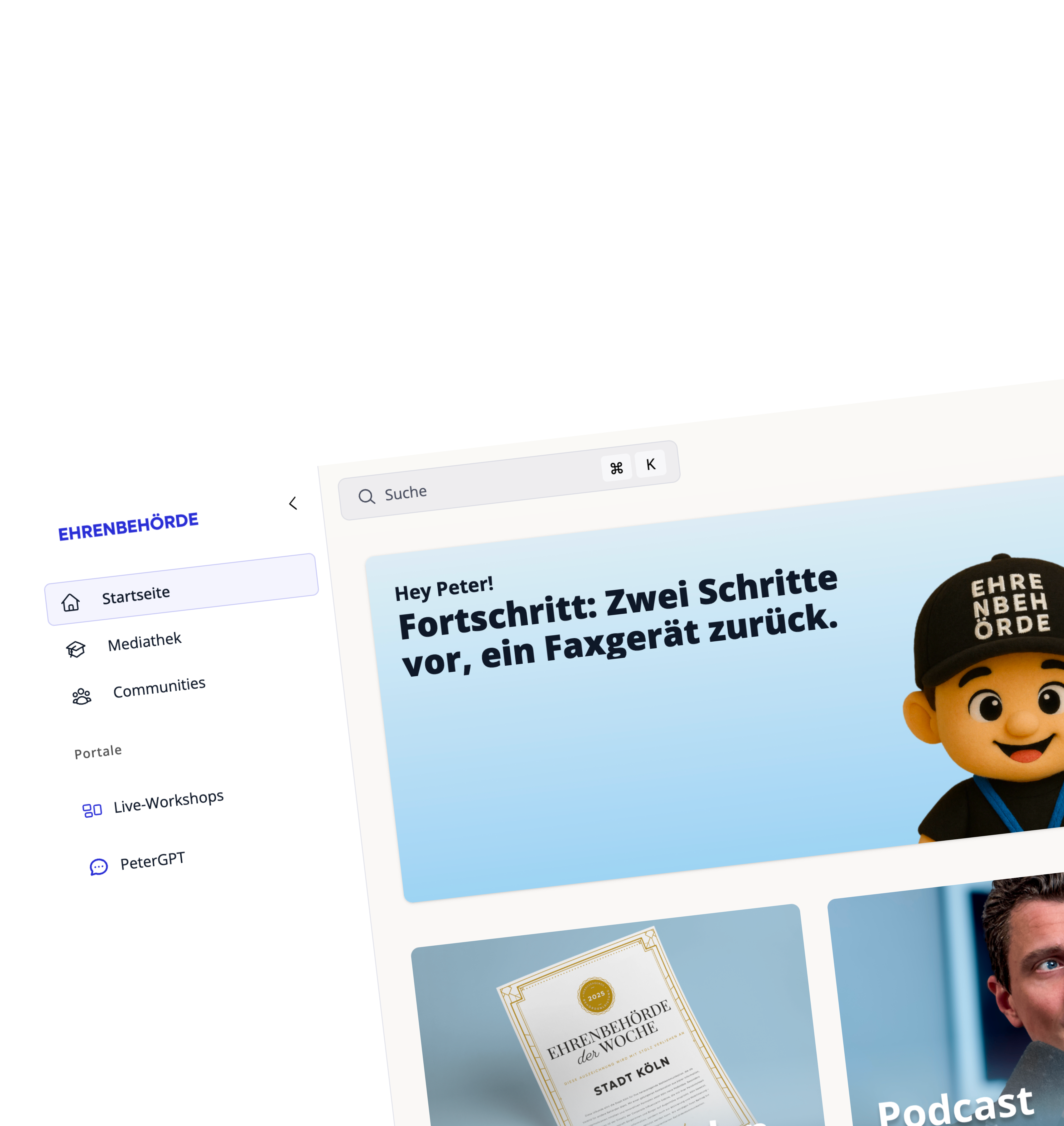 Zwei Template-Anzeigen für Projektmanagement mit über 50 Vorlagen und Design & Produkt mit über 100 Vorlagen, jeweils mit Fortschrittsanzeigen und Profilbildern von Teammitgliedern.