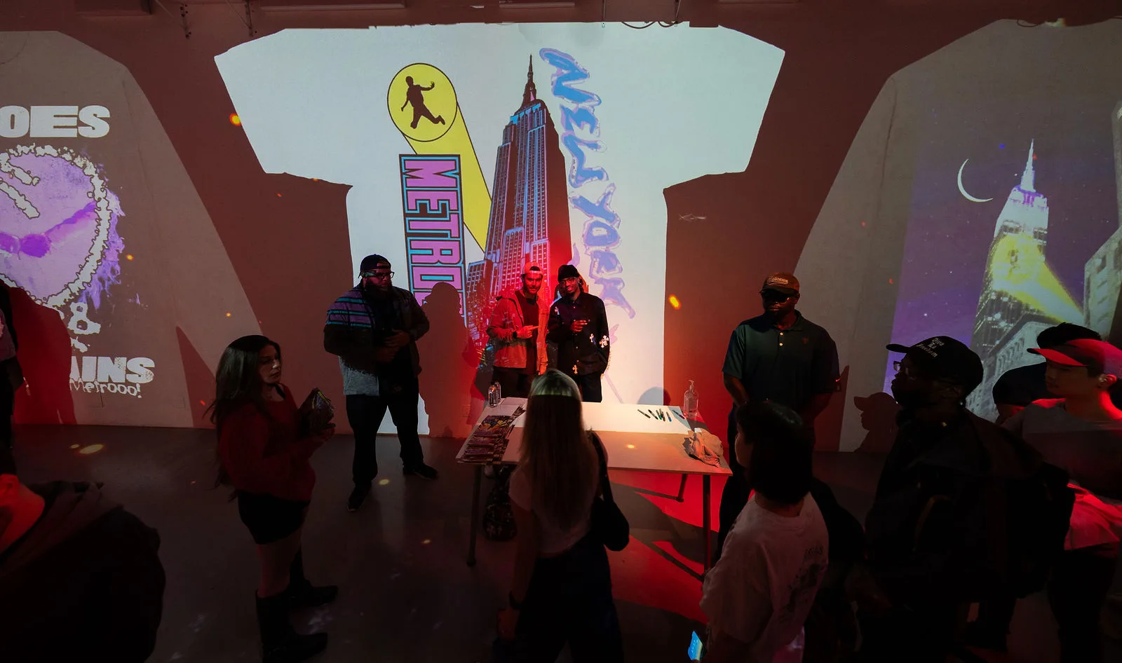 Metro Boomin album pop-up at LUME Studios