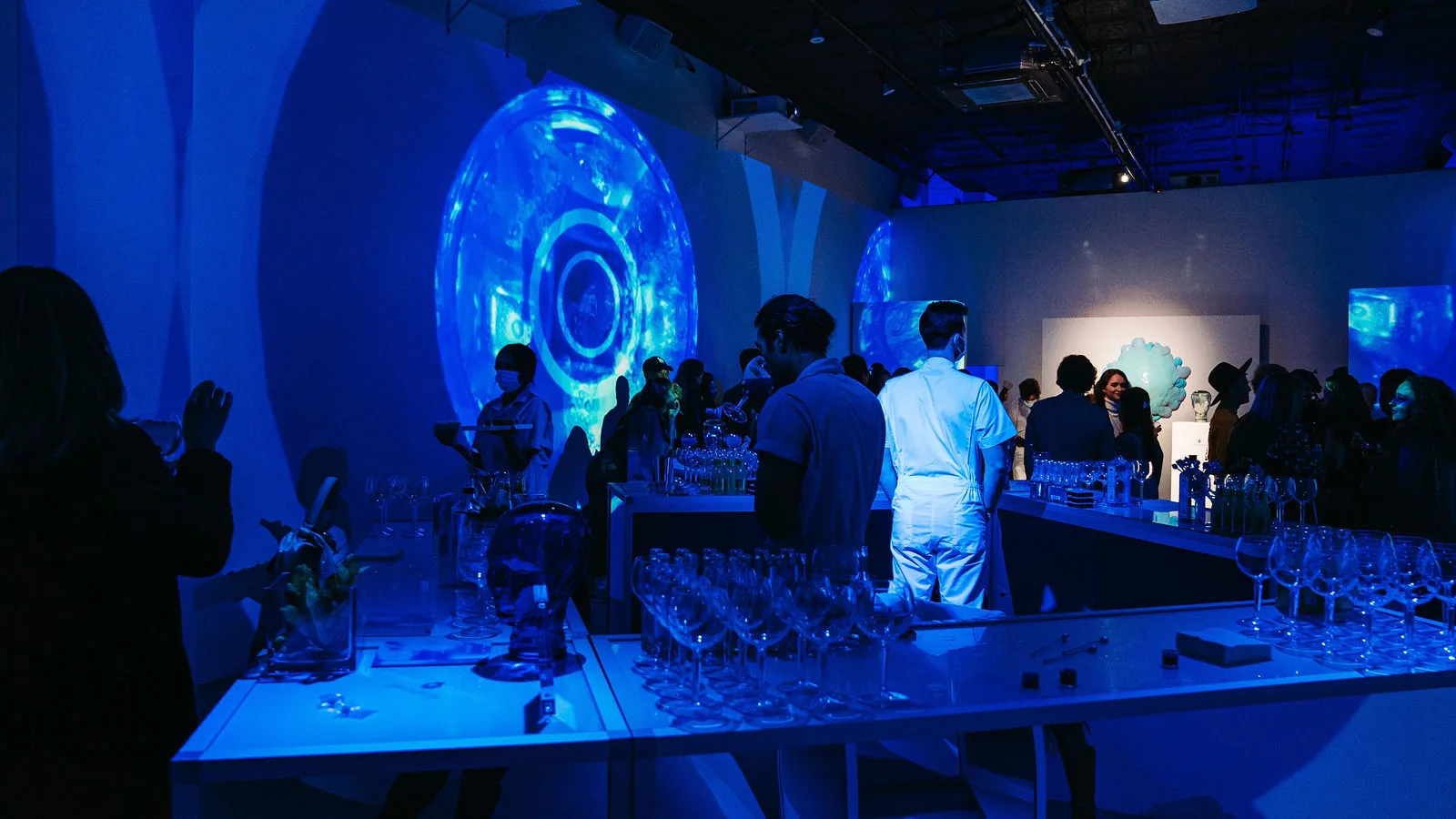 Bombay Sapphire brand activation at LUME Studios
