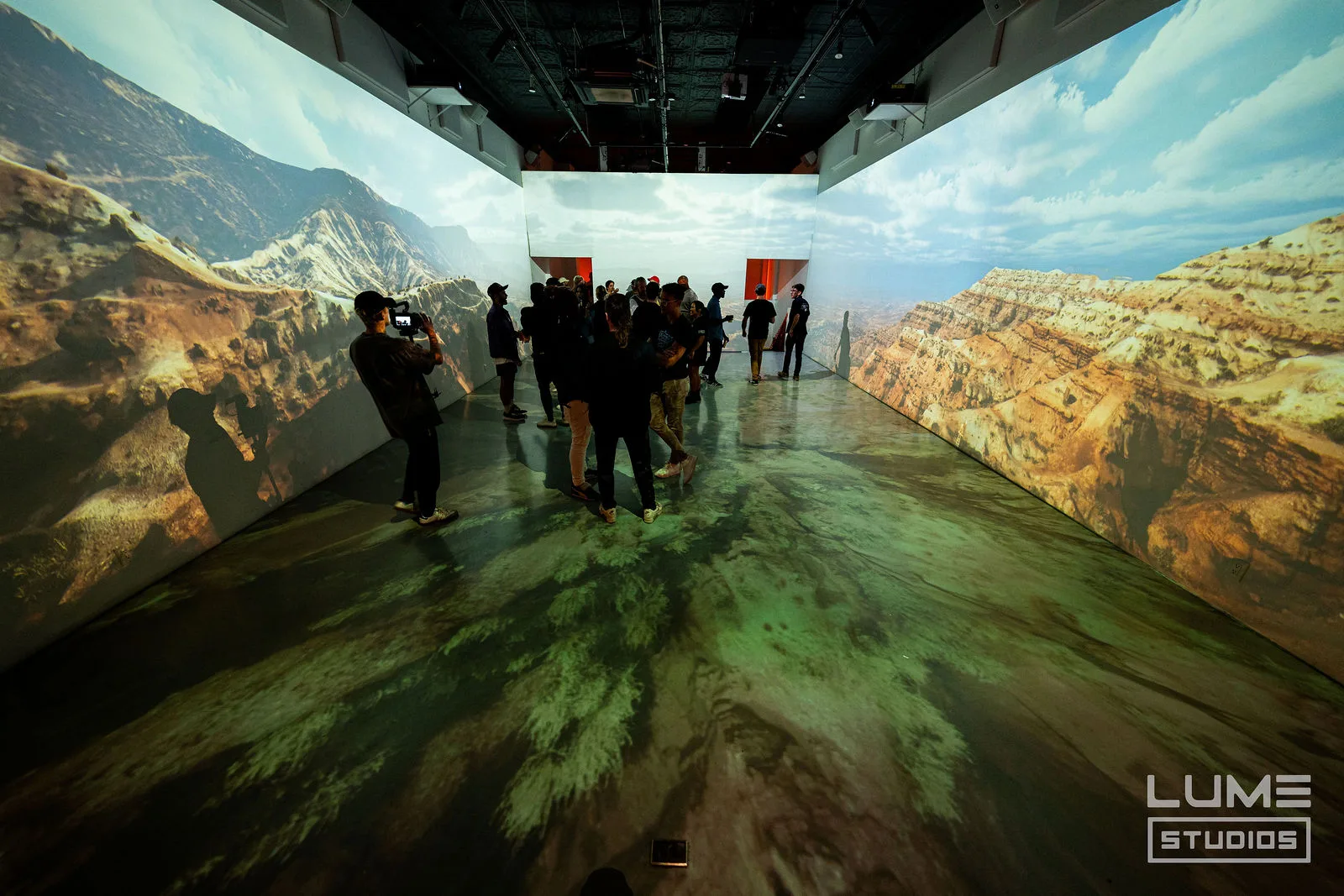 A fully produced, themed activation room at LUME Studios
