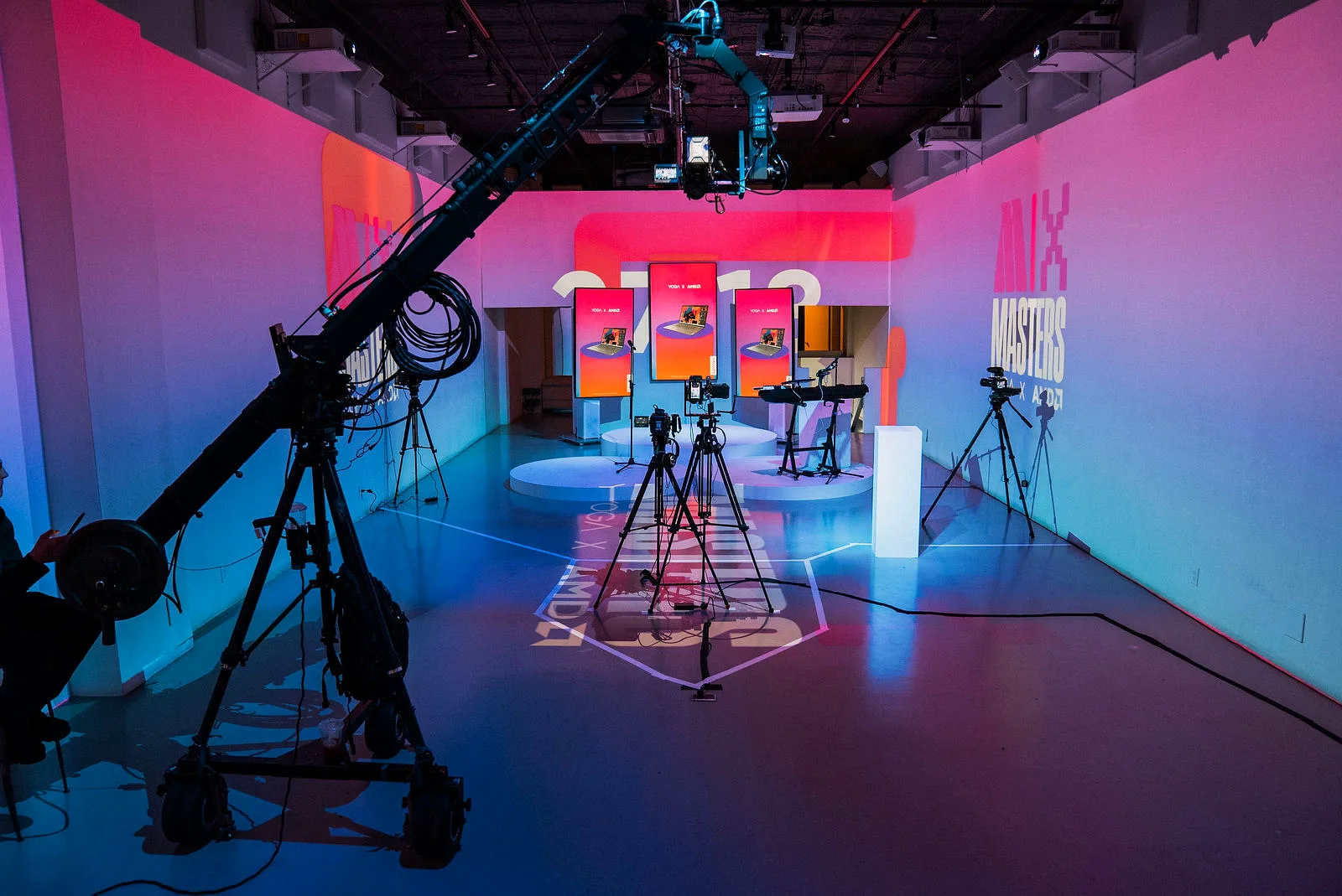 Music video shoot set at LUME Studios