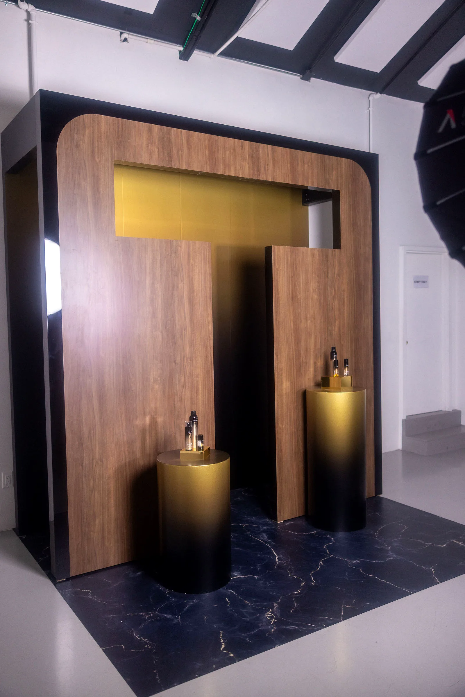 Custom set build for a brand activation at LUME Studios