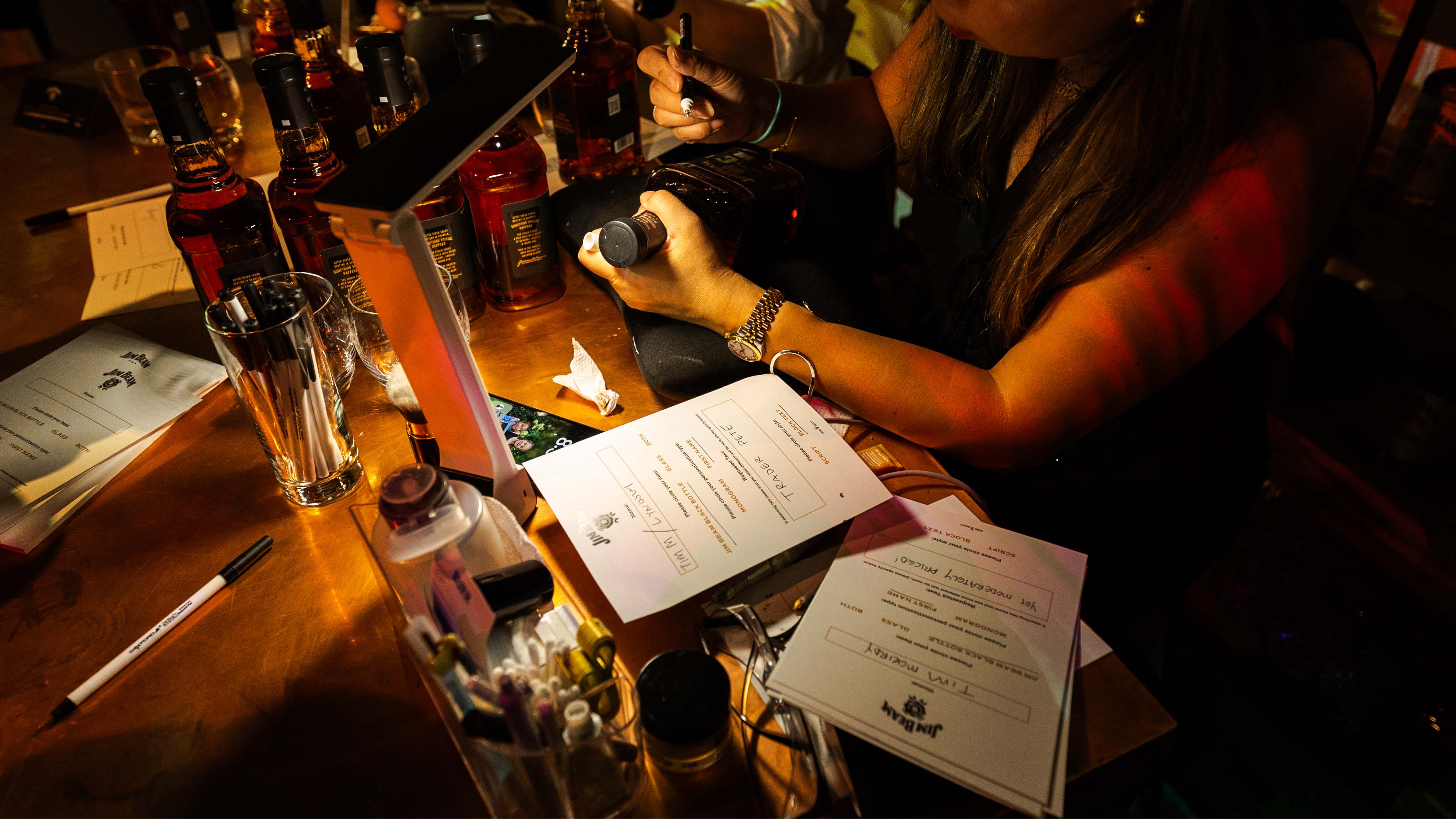 Jim Beam tasting event at LUME Studios, Tribeca NYC