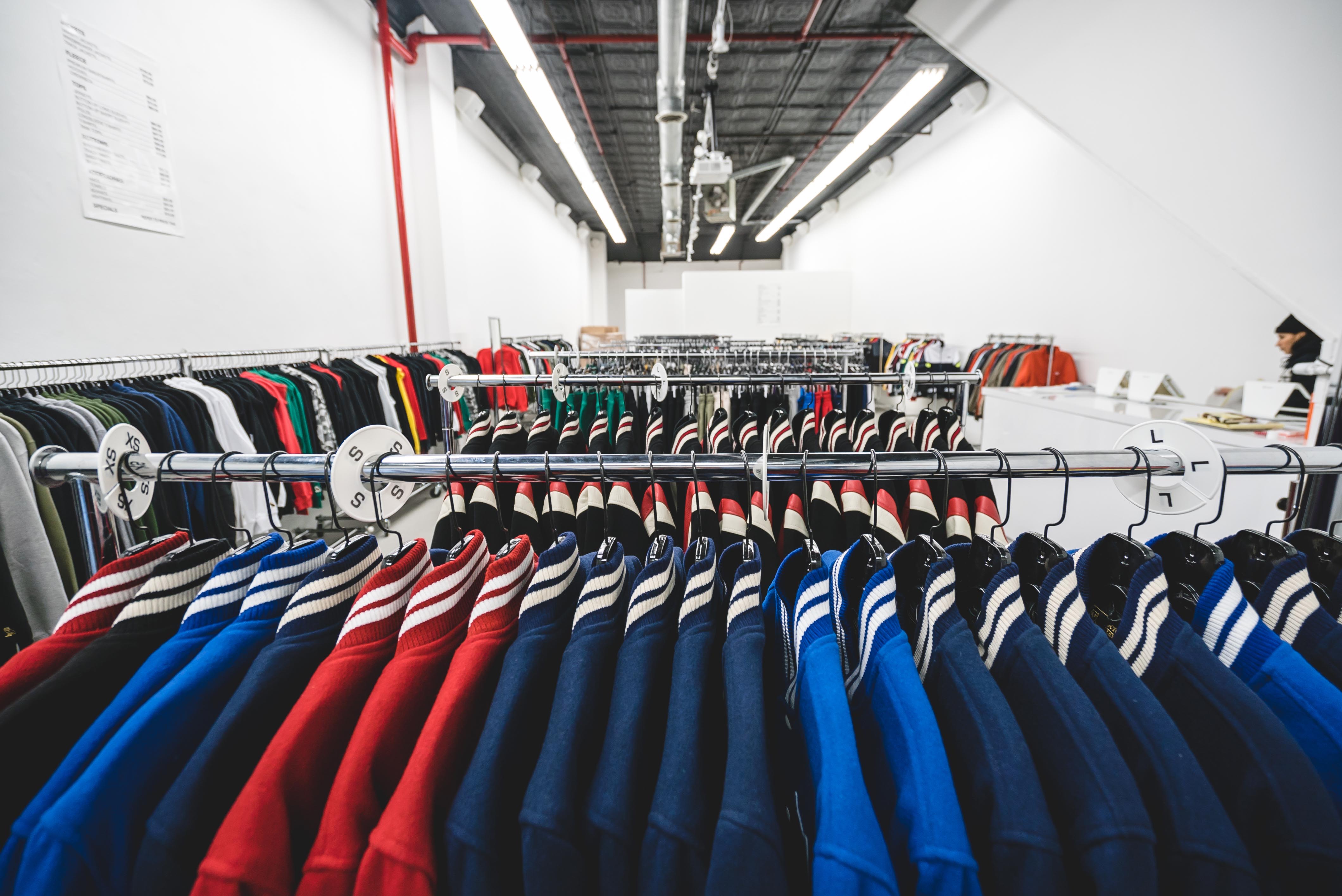 OVO sample sale at LUME Studios, Tribeca NYC