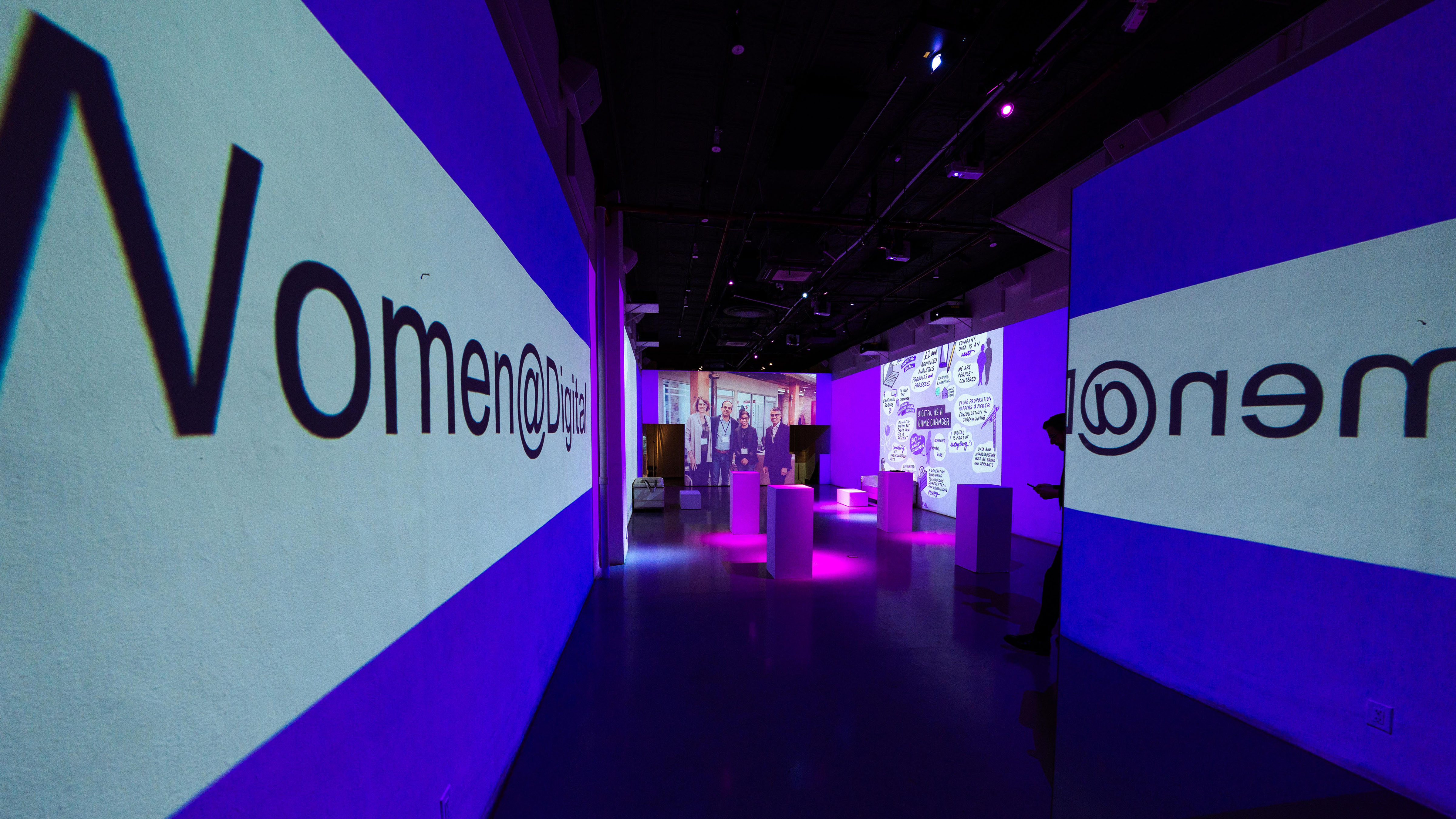 Kearney Women at Digital corporate summit at LUME Studios NYC