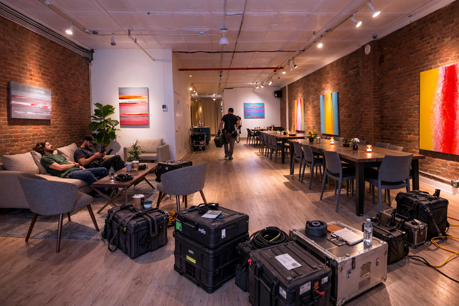 LOFT 4 as production holding space