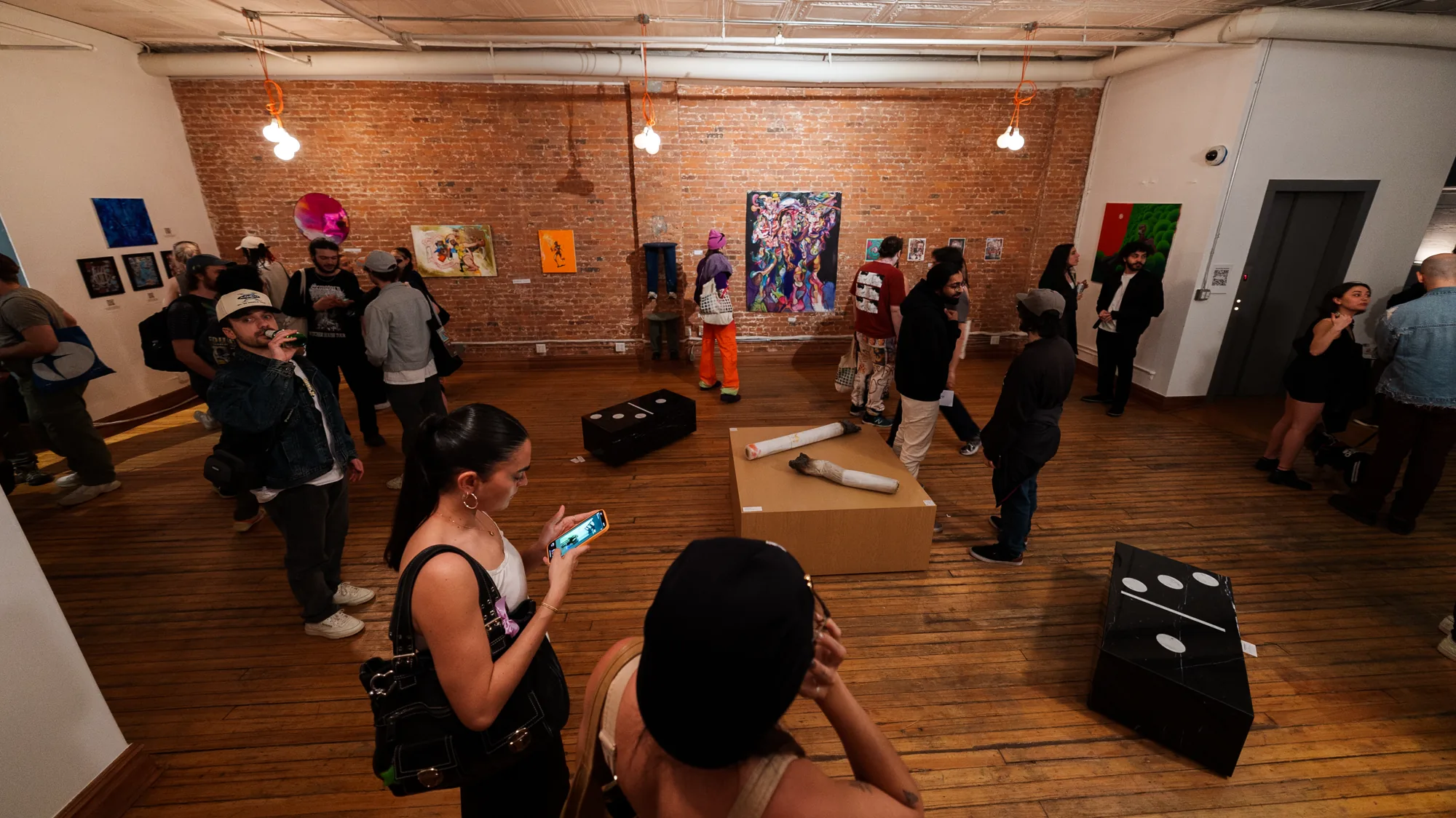 Gallery opening in LOFT 3