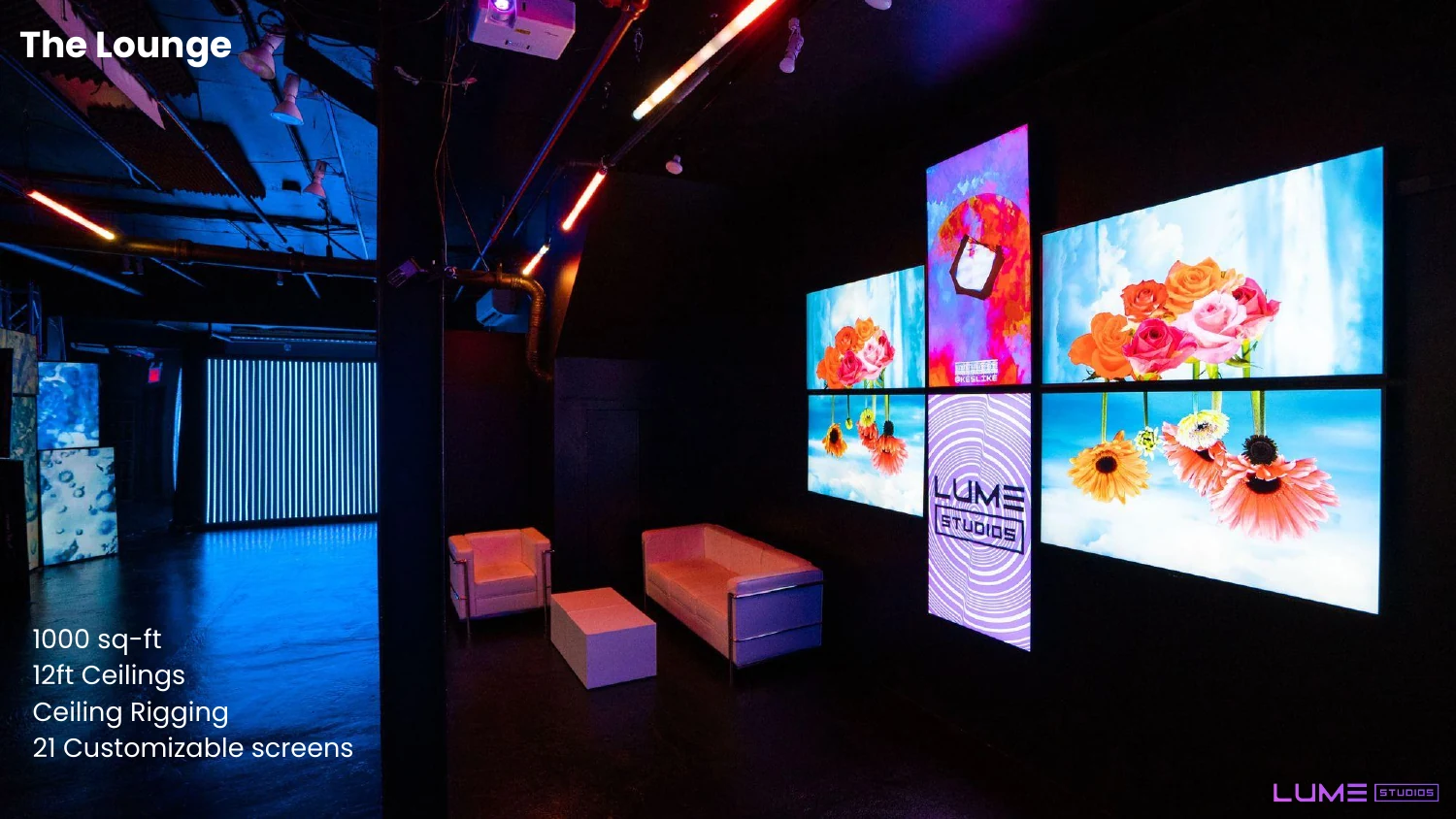 Basement Lounge at LUME Studios