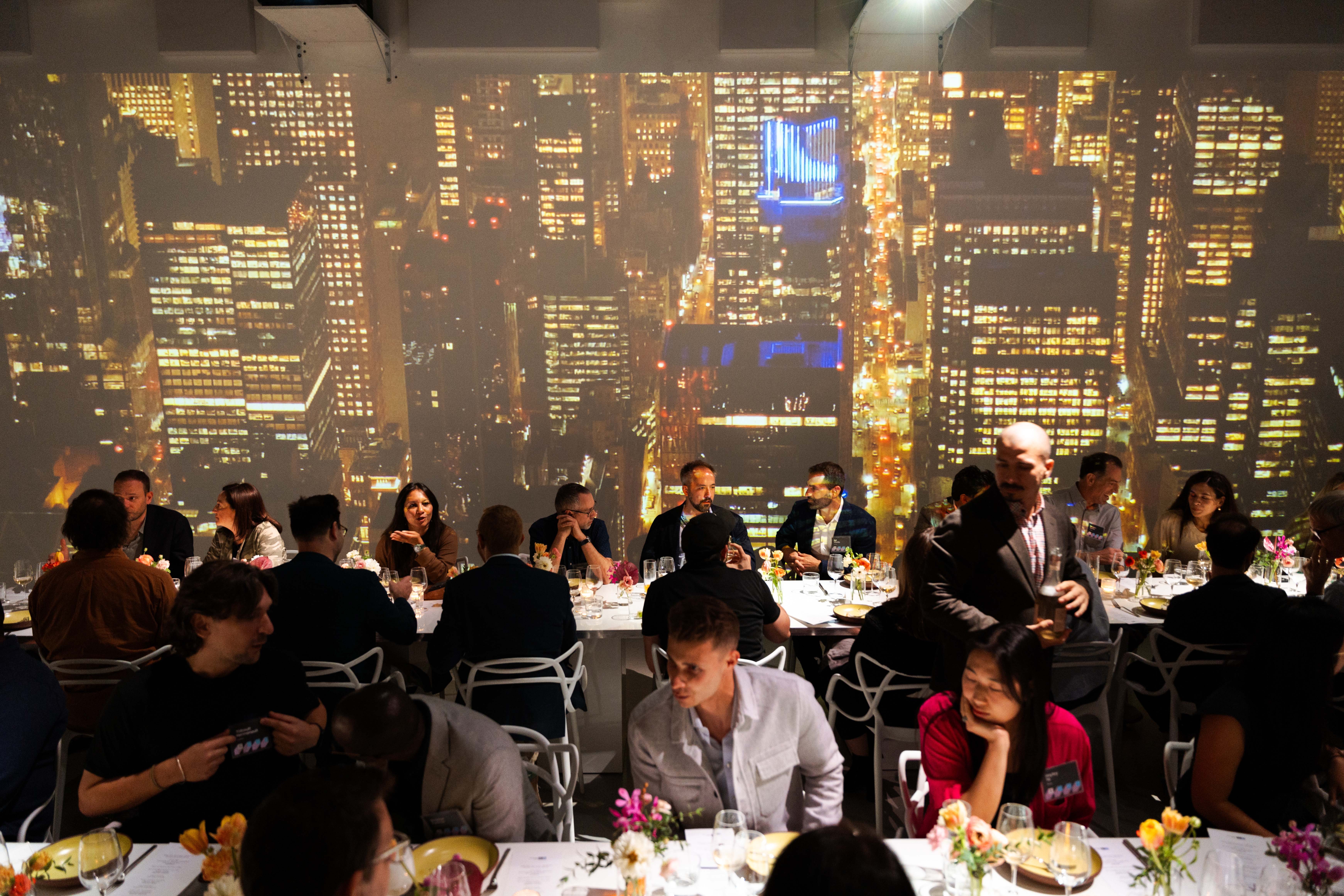 Dropbox Dash showcase dinner at LUME Studios, Tribeca NYC