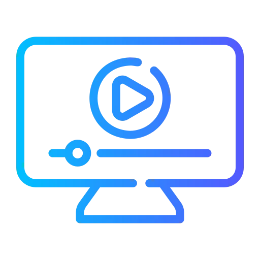 Video icon graphic representing Nazareth comedy video content