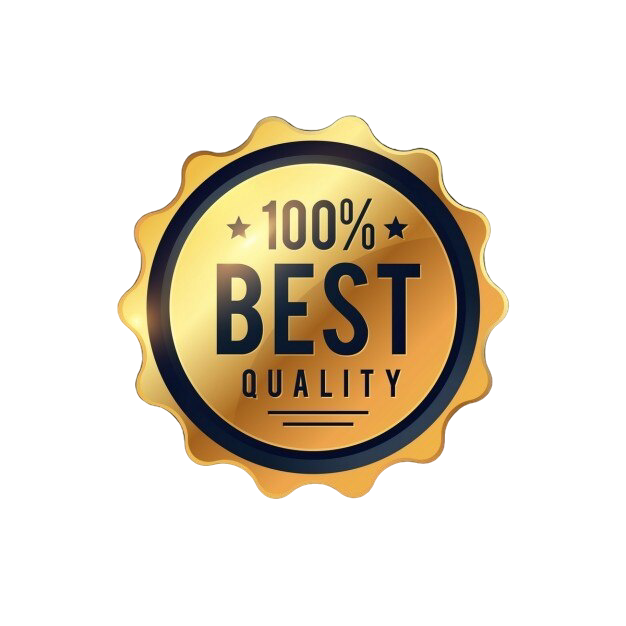 Gold best award badge representing comedian Nazareth achievement and recognition