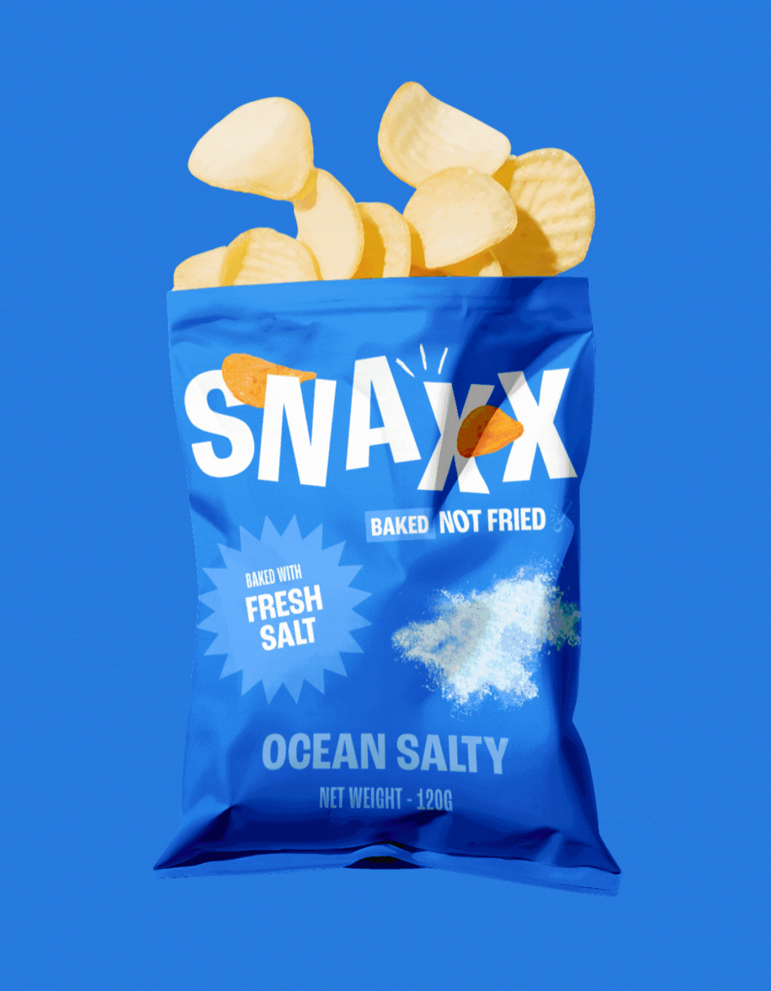 Rotating GIF of chip bags.