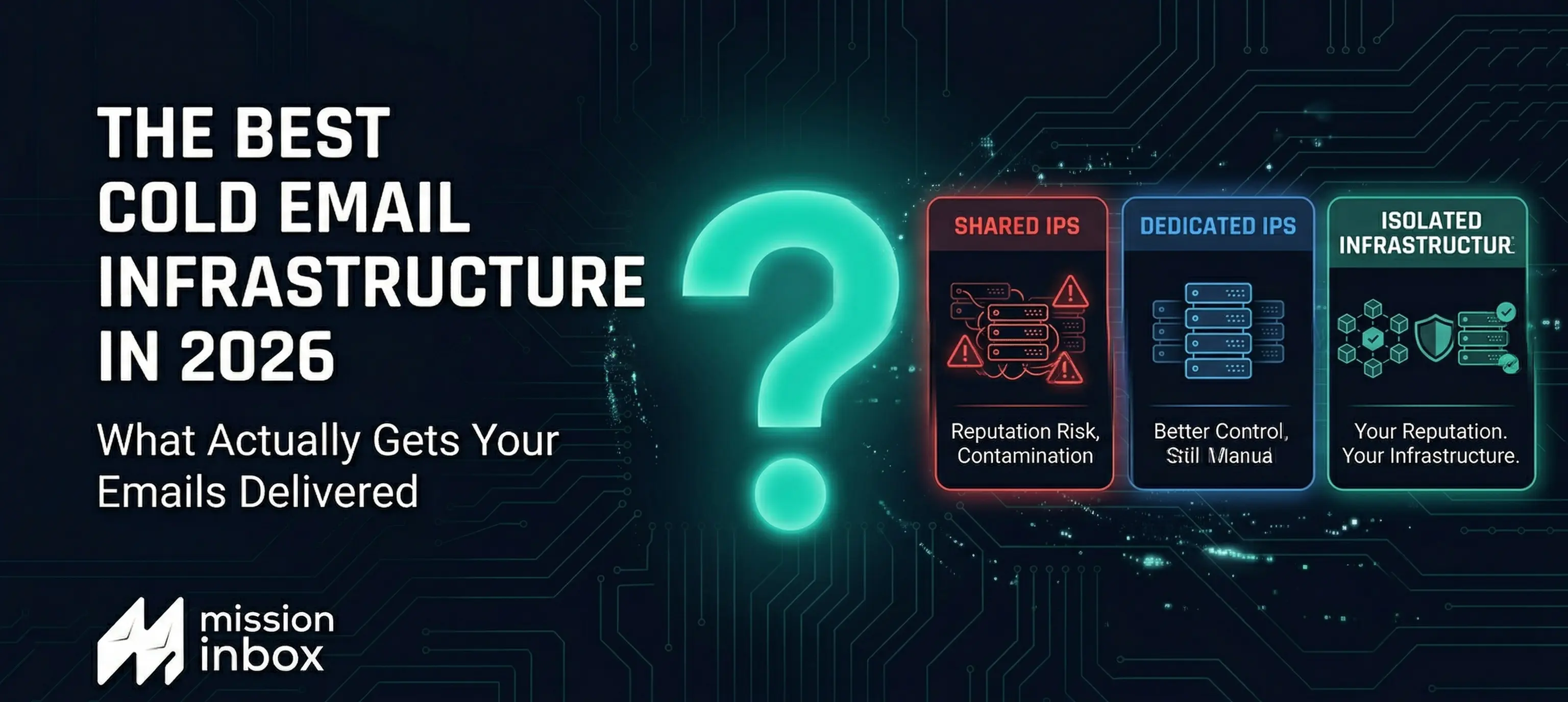 Best cold email infrastructure in 2026 