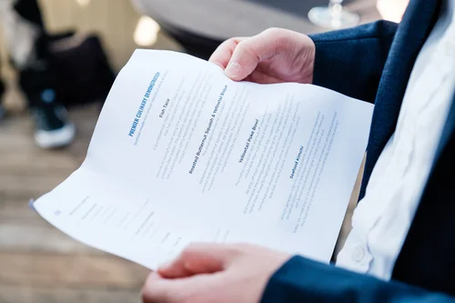 Description of BlueNalu's product demonstrated in four different dishes.