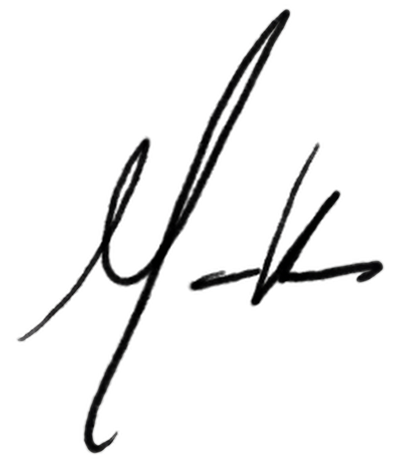 Mark Thompson signature
